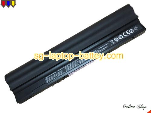 Genuine CLEVO W217BAT-3 Laptop Battery W217BAT6 rechargeable 4400mAh, 48Wh Black In Singapore 