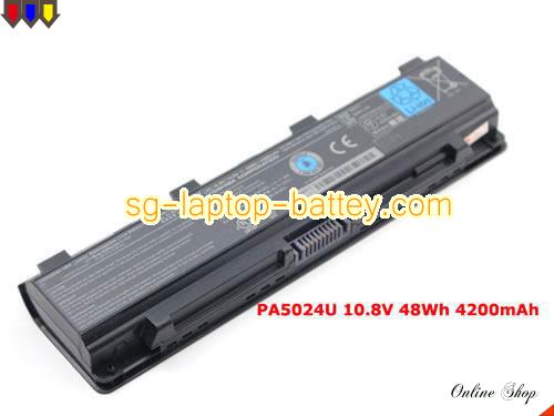 Genuine TOSHIBA PABAS262 Laptop Battery PA5026U1BRS rechargeable 4200mAh, 48Wh Black In Singapore 