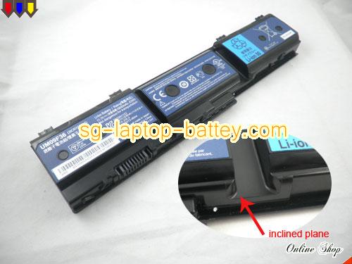 Genuine ACER LC32SD128 Laptop Battery BT.00607.114 rechargeable 5600mAh, 63Wh Black In Singapore 