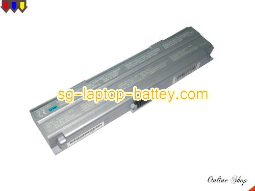Replacement SONY PCGA-BP2T Laptop Battery  rechargeable 4400mAh Silver In Singapore 