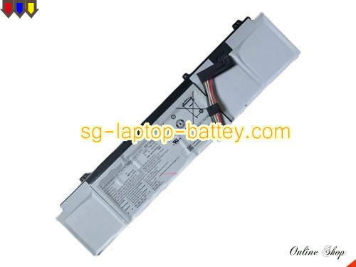 Genuine SAMSUNG AA-PBAN6TI Laptop Battery AAPBAN6T1 rechargeable 6895mAh, 79.84Wh White In Singapore 