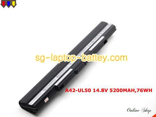 Genuine ASUS A42-UL30 Laptop Battery A42-UL50 rechargeable 5200mAh Black In Singapore 