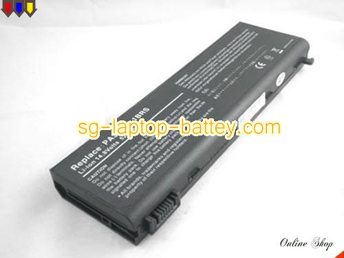 Replacement TOSHIBA PA3450U-1BAS Laptop Battery PABAS059 rechargeable 4400mAh Black In Singapore 