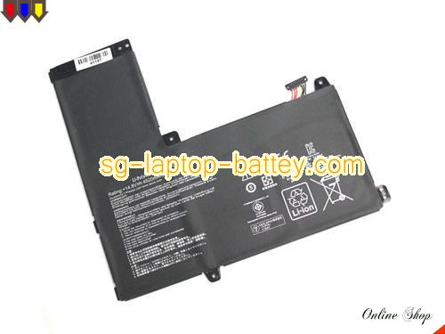 Genuine ASUS 0B200-00430100M Laptop Battery N54PNC3 rechargeable 4520mAh, 66Wh Black In Singapore 