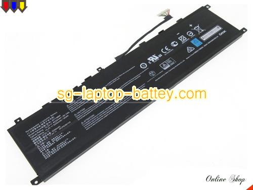 Genuine MSI 4ICP8/36/142 Laptop Battery BTY-M6M rechargeable 6250mAh, 95Wh Black In Singapore 