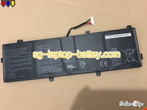 Genuine ASUS C41N1832 Laptop Battery 0B200-03330100 rechargeable 4550mAh, 70Wh Black In Singapore 
