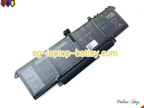 Genuine DELL CDTT2 Laptop Computer Battery P83V9 rechargeable 4442mAh, 72Wh  In Singapore 