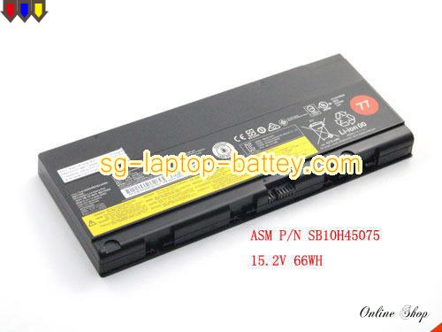 Genuine LENOVO SB10H45075 Laptop Battery 00NY490 rechargeable 4360mAh, 66Wh Black In Singapore 