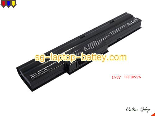 Replacement FUJITSU FPCBP276AP Laptop Battery FPCBP276 rechargeable 4400mAh, 66Wh Black In Singapore 