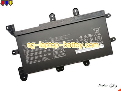 Genuine ASUS 4INR19/66-2 Laptop Battery A42N1713 rechargeable 6400mAh, 96Wh Black In Singapore 