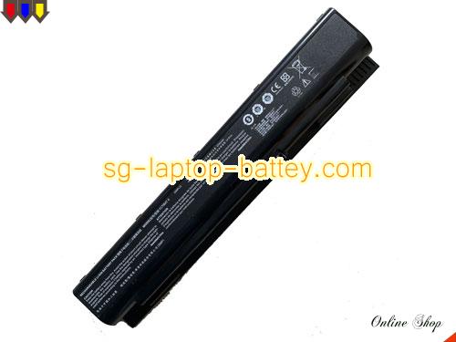 Genuine CLEVO X170BAT-8 Laptop Battery  rechargeable 6700mAh, 97Wh Black In Singapore 