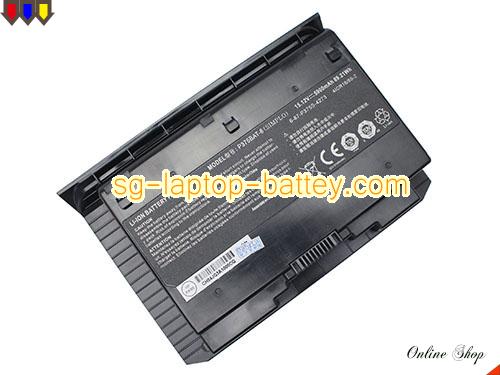 Genuine CLEVO 6-87-P375S-4271 Laptop Battery 6-87-P375S-4273 rechargeable 5900mAh, 89.21Wh Black In Singapore 