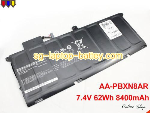 Genuine SAMSUNG AA-PBXN8AR Laptop Battery  rechargeable 8400mAh, 62Wh Black In Singapore 