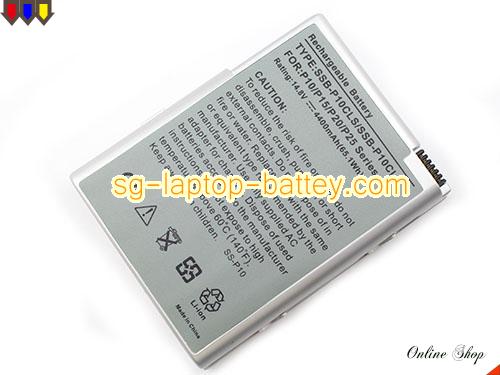 Replacement SAMSUNG SAG-P10 Laptop Battery SSP10-8-G6NY44 rechargeable 4400mAh, 65.1Wh Silver In Singapore 