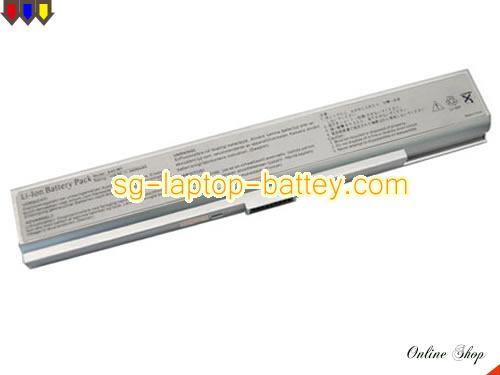 Replacement ASUS A42-W1 Laptop Battery 90-N901B1000 rechargeable 4400mAh White In Singapore 