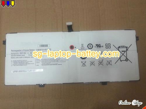 Genuine SAMSUNG AA-PLVN2AN Laptop Battery PLVN2AN rechargeable 8150mAh, 62Wh White In Singapore 