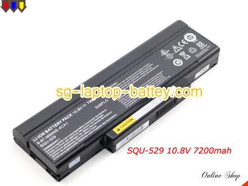 Genuine MSI CBPIL48 Laptop Battery CBPIL73 rechargeable 7200mAh Black In Singapore 