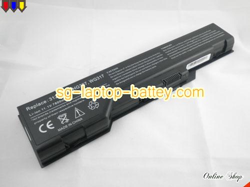 Replacement DELL WG317 Laptop Battery XG510 rechargeable 7800mAh Black In Singapore 
