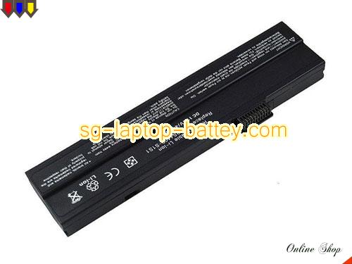 Replacement FUJITSU 63-UG5023-3A Laptop Battery 63-UG5023-6A rechargeable 6600mAh Black In Singapore 
