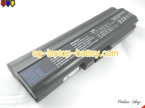 Replacement TOSHIBA PA3595U-1BAS Laptop Battery PA3594U-1BAS rechargeable 6600mAh Black In Singapore 