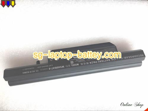 Genuine CLEVO 6-87-W540S-4U4 Laptop Battery 6-87-W540S-427 rechargeable 93Wh Black In Singapore 