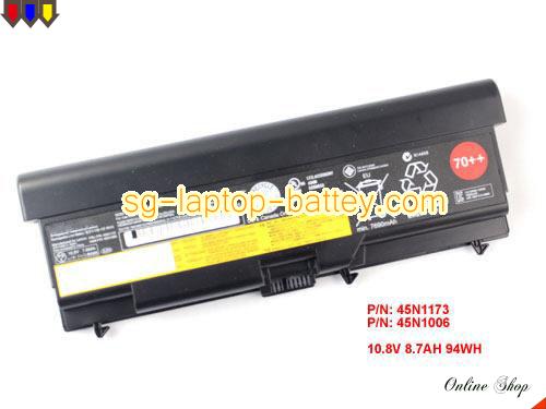 Genuine LENOVO 45N1006 Laptop Battery FRU 42T4791 rechargeable 94Wh, 8.7Ah Black In Singapore 