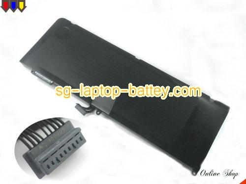 Replacement APPLE A1382 Laptop Battery 020-7134-01 rechargeable 7000mAh, 77Wh Black In Singapore 