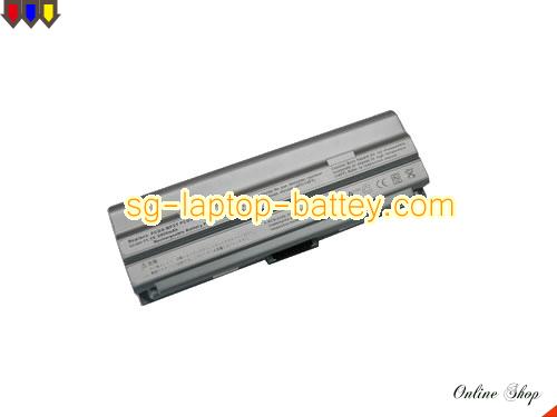 Replacement SONY PCGA-BP3T Laptop Battery PCGA-BP2T rechargeable 6600mAh Silver In Singapore 
