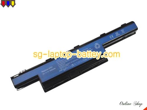 Replacement ACER BT.00606.008 Laptop Battery BT.00605.062 rechargeable 5200mAh Black In Singapore 