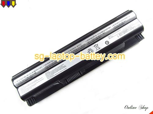 Replacement MSI 40029683 Laptop Battery BTY-S14 rechargeable 5200mAh Black In Singapore 