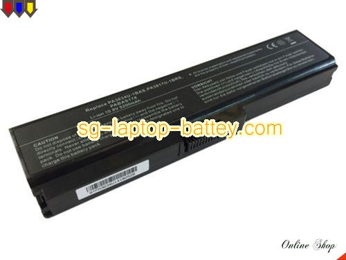 Replacement TOSHIBA PA3816U-1BAS Laptop Battery PABAS227 rechargeable 5200mAh Black In Singapore 
