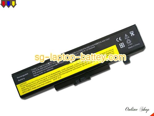 Replacement LENOVO 45N1054 Laptop Battery 0A36311 rechargeable 4400mAh Black In Singapore 