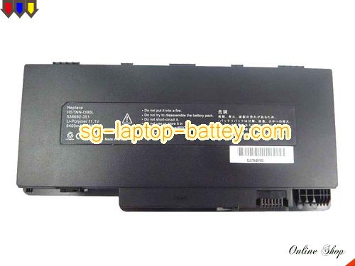 Replacement HP HSTNN-UBOL Laptop Battery 580686-001 rechargeable 5400mAh Black In Singapore 