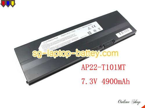 Replacement ASUS AP22T101MT Laptop Battery 90-0A1Q2B1000Q rechargeable 4900mAh, 36Wh Black In Singapore 