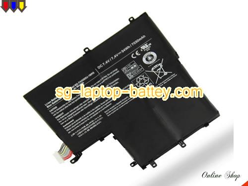Replacement TOSHIBA PA5065U Laptop Battery PA5065U-1BRS rechargeable 7030mAh Black In Singapore 