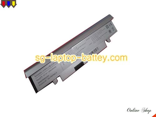 Replacement SAMSUNG AA-PLPN6LW Laptop Battery AA-PBPN6 rechargeable 58Wh, 7800Ah Silver In Singapore 