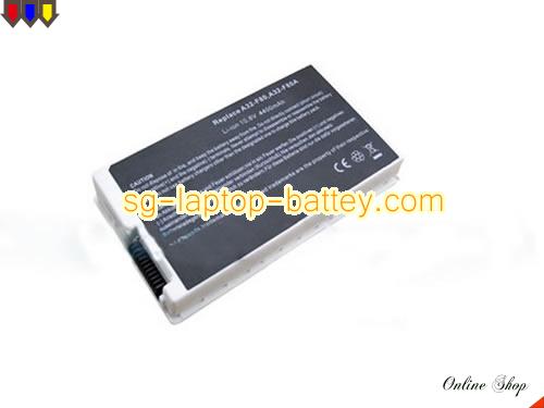 Replacement ASUS A32-F80H Laptop Battery F80Q-a1 rechargeable 4400mAh White In Singapore 