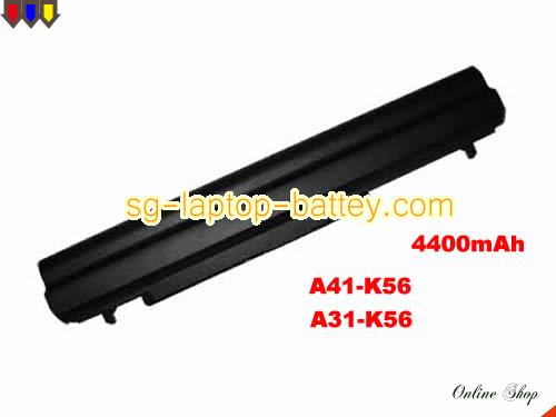 Replacement ASUS 0B110-00180100 Laptop Battery 0B110-00180200 rechargeable 4400mAh Black In Singapore 