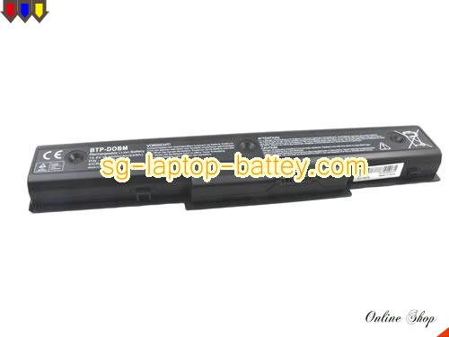 Replacement MEDION 40036340 Laptop Battery 40036339 rechargeable 4400mAh Black In Singapore 
