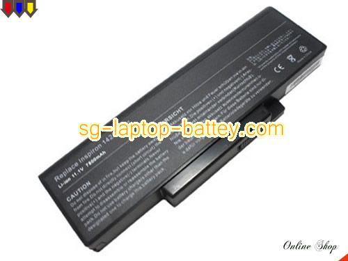 Replacement DELL BATEL80L6 Laptop Battery BATEL90L9 rechargeable 7800mAh Black In Singapore 