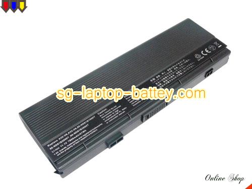 Replacement ASUS 90-NFD2B1000T Laptop Battery 90-ND81B1000T rechargeable 7800mAh Black In Singapore 