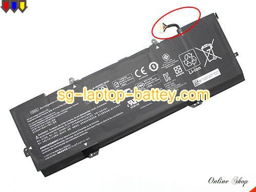 Genuine HP HSTNN-DB8H Laptop Battery YB06XL rechargeable 7280mAh, 84.08Wh Black In Singapore 