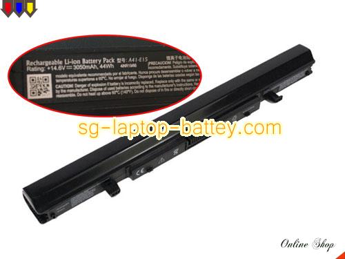 Genuine MAIMAI A41-E15 Laptop Battery  rechargeable 3050mAh, 44Wh Black In Singapore 