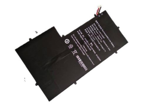 Replacement TECLAST H28172300P Laptop Battery H-28172300P rechargeable 5500mAh, 41.8Wh Black