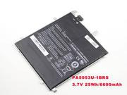 Genuine TOSHIBA PA5053U-1BRS Laptop Battery  rechargeable 6600mAh, 25Wh Black In Singapore