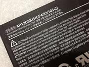 Genuine ACER AP12D8K Laptop Battery 1ICP483103-2 rechargeable 7300mAh, 27Wh Black In Singapore
