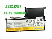 Genuine LENOVO 3ICP4/70/102 Laptop Battery L13L3P61 rechargeable 3200mAh, 34.8Wh Black In Singapore