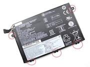 Singapore Genuine LENOVO L17C3P51 Laptop Battery SB10K97606 rechargeable 3080mAh, 45Wh , 4.05Ah Black