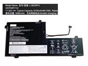 Singapore Genuine LENOVO 5B10T83740 Laptop Battery L18D3PF2 rechargeable 5235mAh, 60.3Wh Black