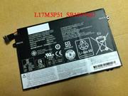 Genuine LENOVO SB10K97607 Laptop Battery L17M3P51 rechargeable 4080mAh, 45Wh Black In Singapore